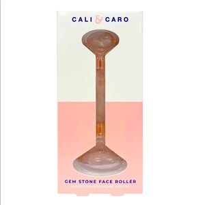 Cali & Caro Rose Quartz Gemstone Face Roller. Brand New In Box!~beauty gift
